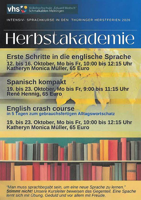 Öffnet die Seite 'Herbstakademie'